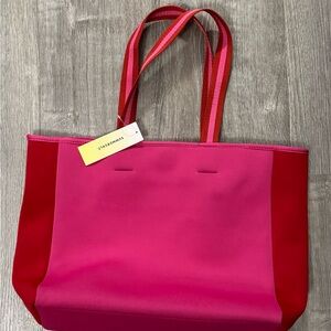 Summersalt Pink and Red Tote Bag